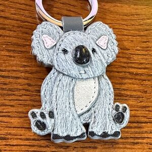 Coach koala keychain